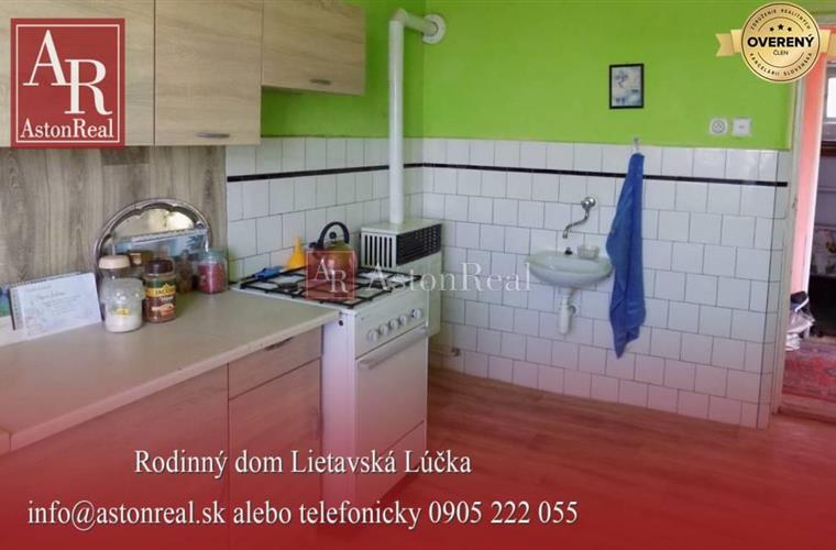 Einfamilienhaus, Verkauf (Angebot), Žilina - Lietavská Lúčka