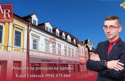 Kanceláře, administrativní prostory, Pronájem, Poprad - Námestie Svätého Egídia